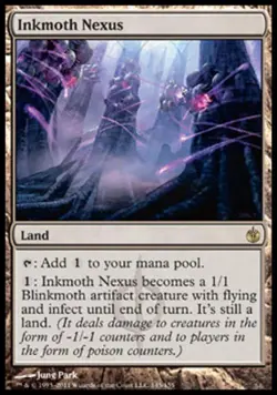 MTG English Inkmoth Nexus NM Normal Mirrodin Besieged - Image 1
