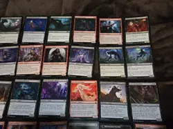 MTG Lot of 45 Creature Cards(VAMPIRES & SPIRITS)RED AND BLACK ONLY-NO DOUBLES - Image 2