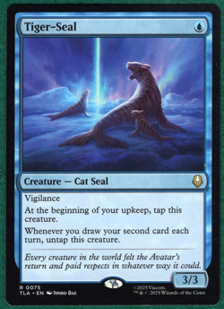 Tiger-Seal - Avatar: The Last Airbender TLA #75 - Magic: The Gathering MTG Card - Image 1