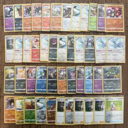 Pokemon TCG Lot 100+ Cards | Commons, Uncommons, Trainers, Reverse Holos - Image 1