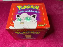 JIGGLYPUFF Pokemon 23K Gold Plated Collectible PokeBall Card Burger King SEALED - Image 1