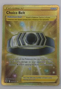 Pokemon Card Choice Belt 211/189 Secret Rare Astral Radiance Near Mint - Image 1