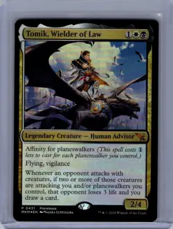 Tomik, Wielder of Law M Prerelease Cards 431 NM - Image 1