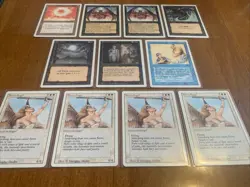 1994 Magic: The Gathering - Revised(3rd) - Lot of 11 Vintage Cards - Excellent - Image 2