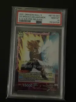 Dragon Ball Super Card Game Pre Release Psa 10 - Image 1