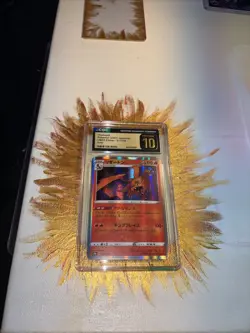 CGC PRISTINE 10 Charizard Holo 017/184 VMAX Climax Japanese 2021 Pokemon Card - Image 1