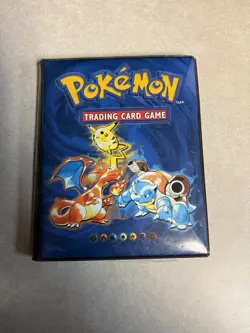 Pokemon 1999 Wizards of the Coast Trading Card Game Binder w/ 28 Cards Mewtwo 742818083201 - Image 1