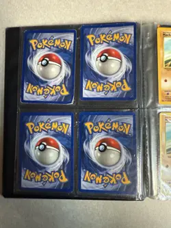 Pokemon 1999 Wizards of the Coast Trading Card Game Binder w/ 28 Cards Mewtwo 742818083201 - Image 3