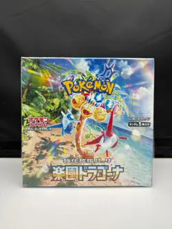 Pokemon TCG Paradise Dragona Booster Box Japanese Sealed, 30 Packs, 5 Cards Each - Image 1