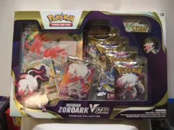 POKEMON TRADING CARD GAME HISUIAN ZOROARK VSTAR PREMIUM COLLECTION BOX - Image 1