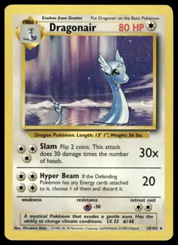 Pokemon Base Set Cards #17-102 Pick Your Card Vintage WOTC Near Mint Light Play - Image 4
