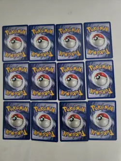 Vintage Lot of 12 1st Edition Non-Holo Pokemon Cards Team Rocket, Fossil,Jungle. - Image 2