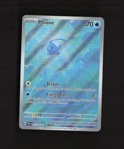 Phione 175/167 Twilight Masquerade Full Art Ultra Rare Holo Pokemon Card NM - Image 1