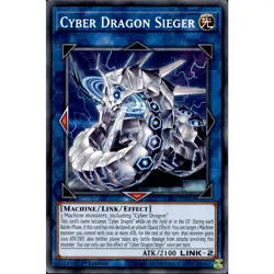 Cyber Dragon Sieger LDS2-EN034 Yu-Gi-Oh! Card Common 1st Edition - Image 1