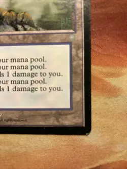 MTG Brushland Ice Age Played Condition Rare Land Vintage!!! - Image 5