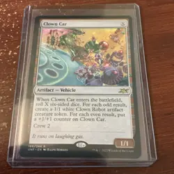 Clown Car #186 Unfinity Rare UNF Magic MTG - Image 1