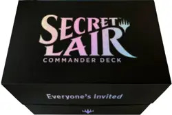 Magic the Gathering Secret Lair Commander Deck: Everyone's Invited - New/Sealed - Image 1