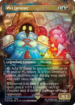 FOIL - Vivi Ornitier (Borderless) (Chocobo Track Foil) - FINAL FANTASY - Image 1