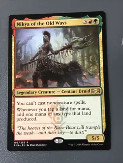 Nikya Of The Old Ways X2 Ravnica Allegiance NM Cond See Pics Front/back - Image 3