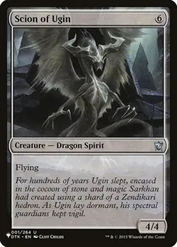 1x Scion of Ugin NM Eng MTG - The List - Image 1