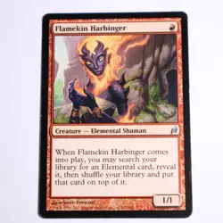 MTG Red - Flamekin Harbinger - Lorwyn - Magic the Gathering - Image 1