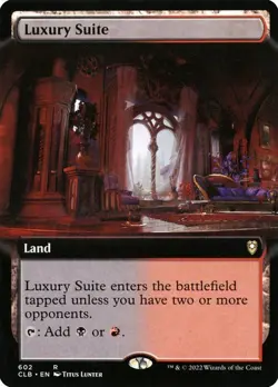 1x Luxury Suite ~ Extended Art NM-Mint, English Commander Legends: Battle for Ba - Image 1