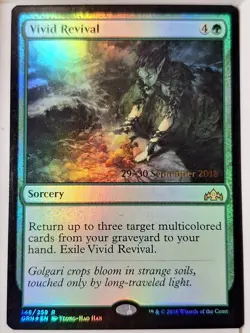 Vivid Revival - FOIL - Prerelease Promo - Magic the Gathering MTG Nice! - Image 1