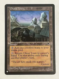 Ghost Town NM The List MTG - Image 1