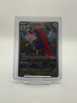 Pokemon TCG Braviary Illustration Rare Card 214/191 SV08 Surging Sparks NM - Image 1