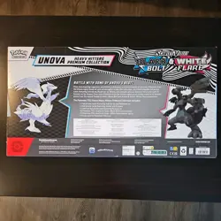 Pokemon Sealed Black Bolt & White Flare Unova Heavy Hitters P Collection One Box - Image 2