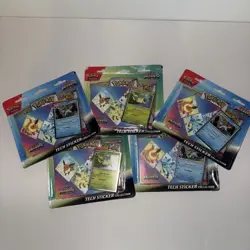 5 x Prismatic Evolutions Tech Sticker Collection - New & Sealed - Pokemon - Image 1