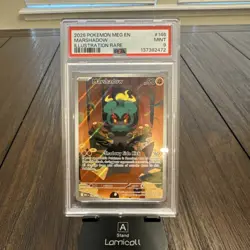 Pokemon 2025 Mega Evolution Marshadow #146/132 Illustration Rare PSA 9 - Image 1