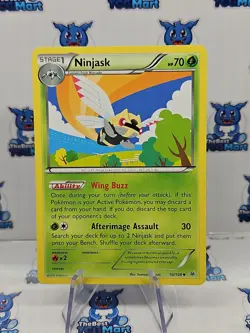 Ninjask Roaring Skies 10/108 Pokemon LP - Image 1