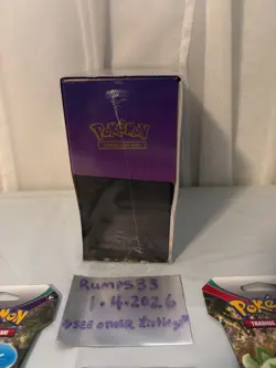 Pokemon Scarlet and Violet Elite Trainer Box Miraidon ETB + sleeved boosters - Image 3