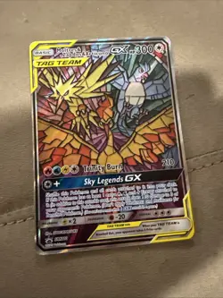 Moltres Zapdos Articuno GX Hidden Fates Pokemon Black Star Promo SM210 A - Image 1