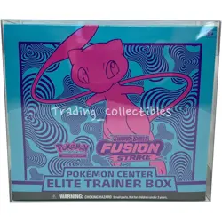 Fusion Strike Pokemon Center Sword and Shield Elite Trainer Box ETB With Case - Image 1