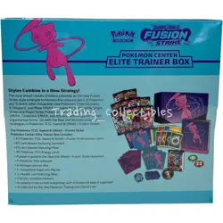 Fusion Strike Pokemon Center Sword and Shield Elite Trainer Box ETB With Case - Image 3