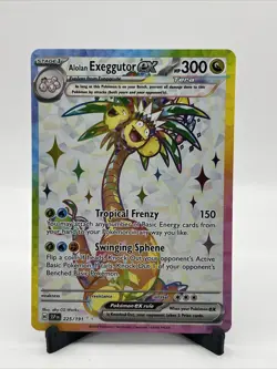 Alolan Exeggutor ex 225/191 - Pokemon TCG - Surging Sparks Ultra Rare Full Art - Image 1