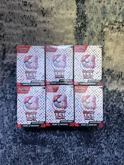 Pokemon TCG 151 Booster Bundle Lot Of 6 (36 Packs) - Image 1