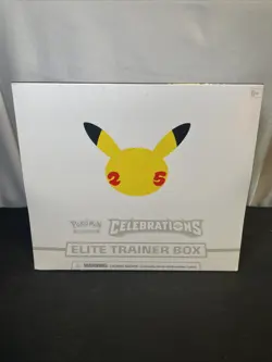 Pokemon TCG: Celebrations Elite Trainer Box - Factory Sealed - 15 Booster Packs 820650809439 - Image 1