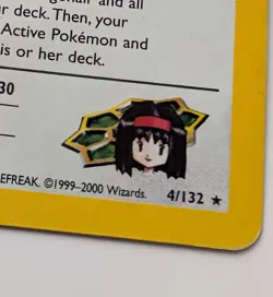 Pokemon TCG Erika's Dragonair Gym Heroes 4/132 Holo Unlimited Rare - Image 4