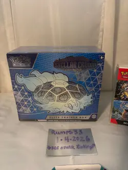 Large Sealed Pokemon Lot, Stellar Crown lot ,Etb, booster bundle and more. - Image 2