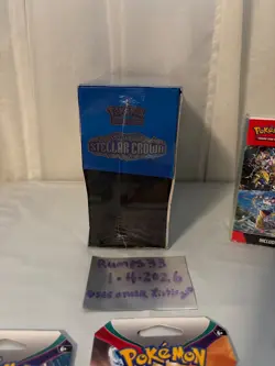 Large Sealed Pokemon Lot, Stellar Crown lot ,Etb, booster bundle and more. - Image 3