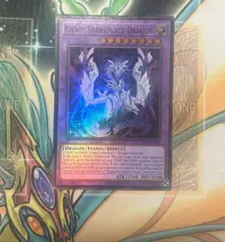 Khaos Starsource Dragon Super Rare OP28-EN008 Unlimited Edition NM + Bonus - Image 1