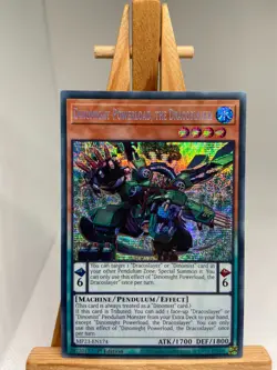 Dinomight Powerload, The Dracoslayer - Prismatic Secret 1st MP23-EN174 NM YuGiOh - Image 1