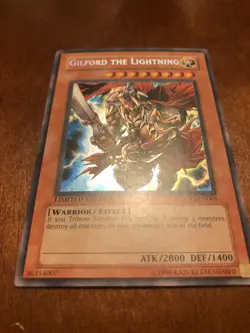 Yugioh - Gilford The Lightning CT2-EN001 - Secret Rare - LIMITED EDITION - LP - Image 3