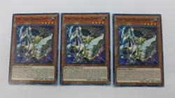 3x FLYING PEGASUS RAILROAD STAMPEDE LDS2-EN122 1ST ED COMMON YUGIOH NM UNPLAYED - Image 1