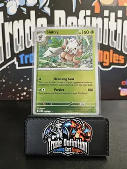 015/132 SHIFTRY REVERSE HOLO MEGA EVOLUTION POKEMON CARD - Image 1