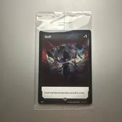 Riftbound Fist Bump Buff Double Sided Promo Card NO RESERVE / FREE SHIPPING - Image 1