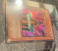 2003 Collector’s Tin Yu-Gi-Oh TCG Jinzo BPT-011 NM Secret Rare Card - Image 3